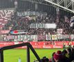 Derapaj rasist al suporterilor arădeni la adresa Rapidului // FOTO: Facebook @Ultras Romania 1918
