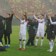 Aly Abeid, Damjan Djokovic, Korenica, Camora, Alin Fică, Adrian Păun, Tidiane Keita, în FCSB - CFR Cluj, 25 ianuarie 2026. Foto: Ionuț Iordache (GSP)