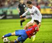 David Miculescu vs Matei Ilie, în FCSB - CFR Cluj, 25 ianuarie 2026. Foto: Cristi Preda (GSP)