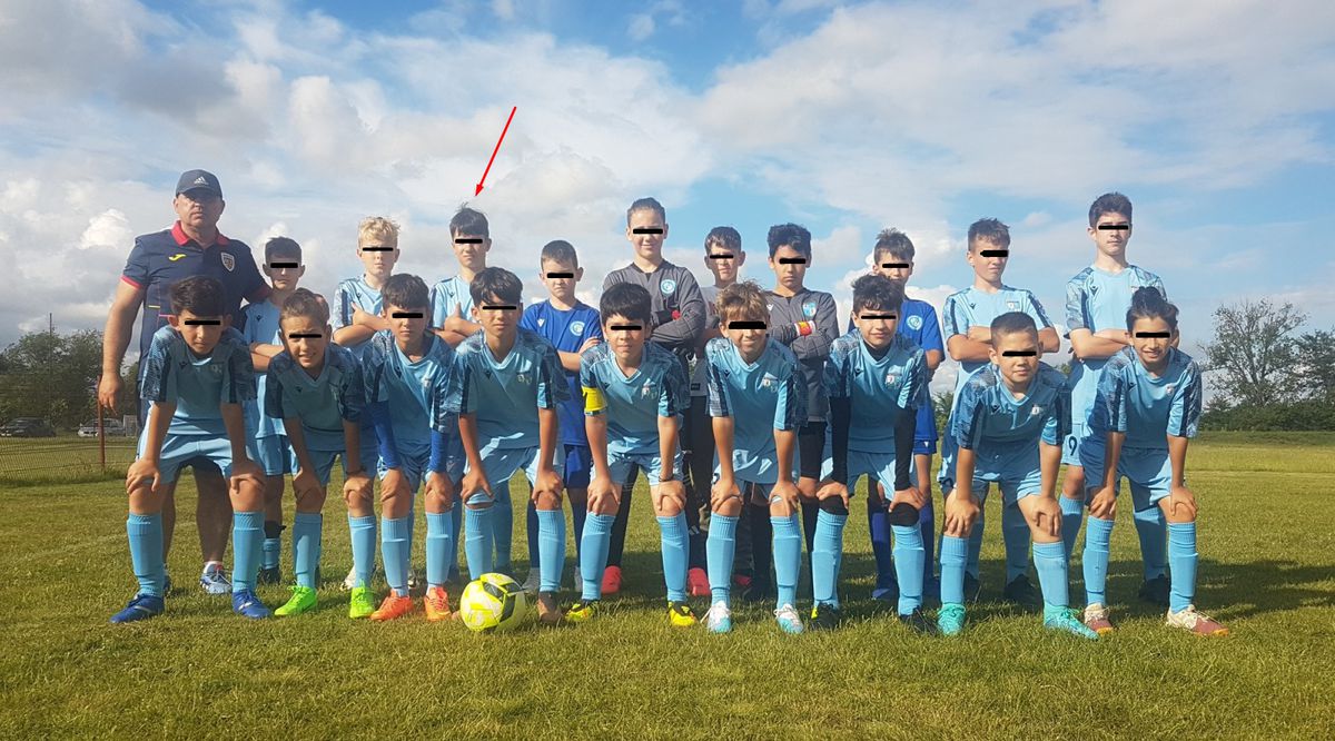 Minorul implicat în crima din Cenei, junior al unui club important de fotbal