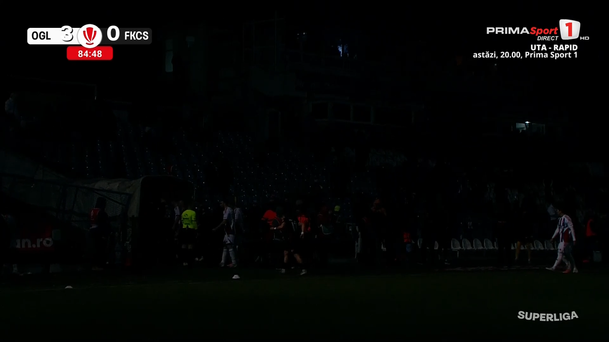 A picat nocturna în Oțelul - Csikszereda