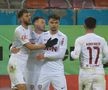 Alibek Aliev, Cordea, Kun și Korenica, în FCSB - CFR Cluj, 25 ianuarie 2026. Foto: Ionuț Iordache (GSP)