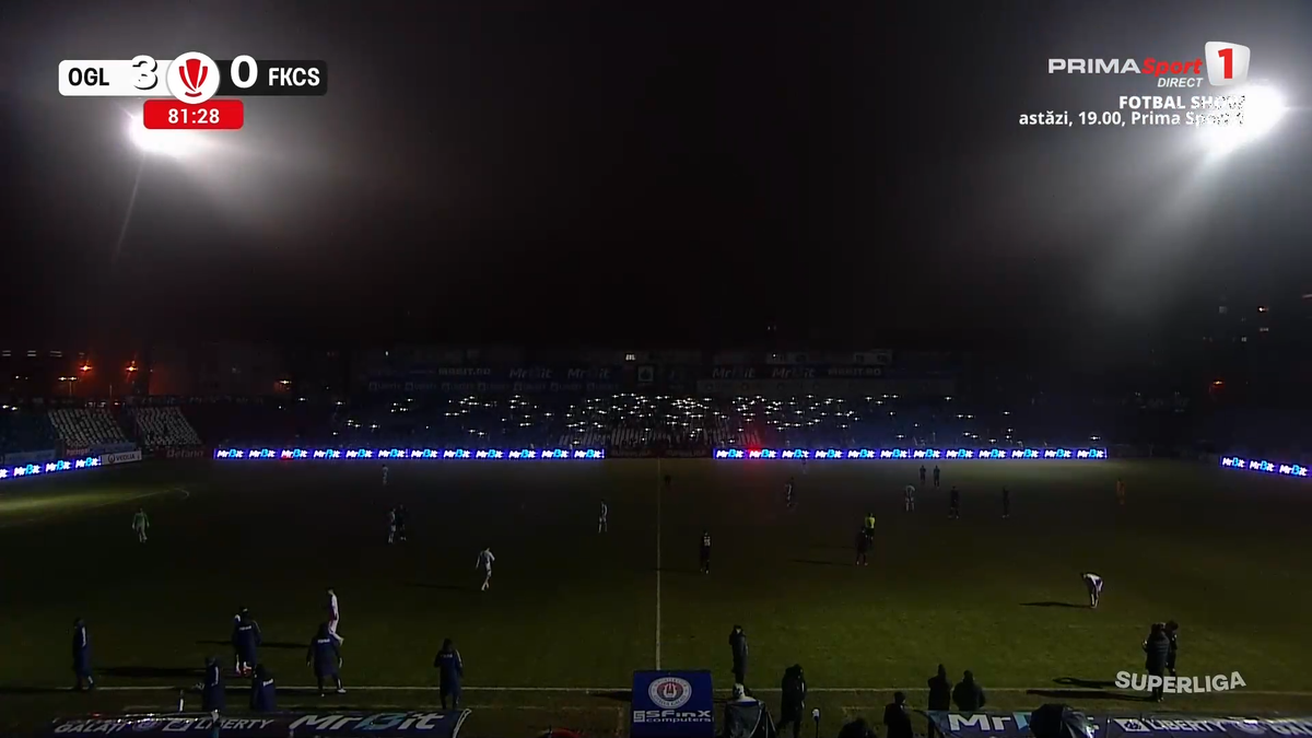 A picat nocturna în Oțelul - Csikszereda