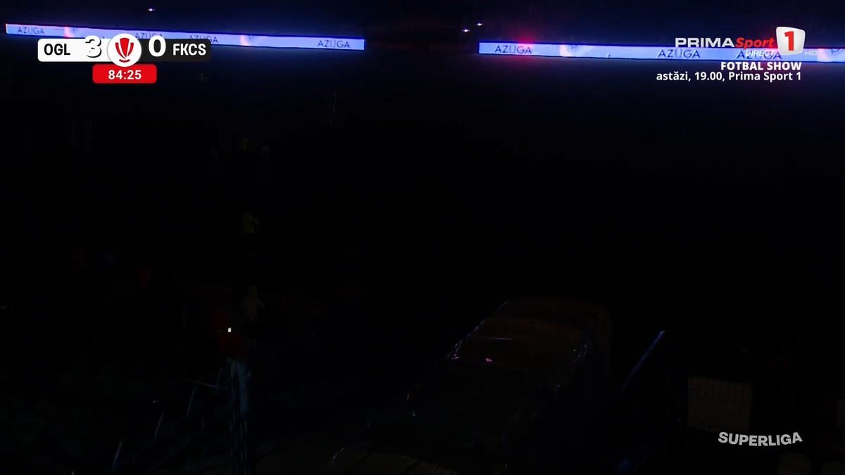 A picat nocturna în Oțelul - Csikszereda