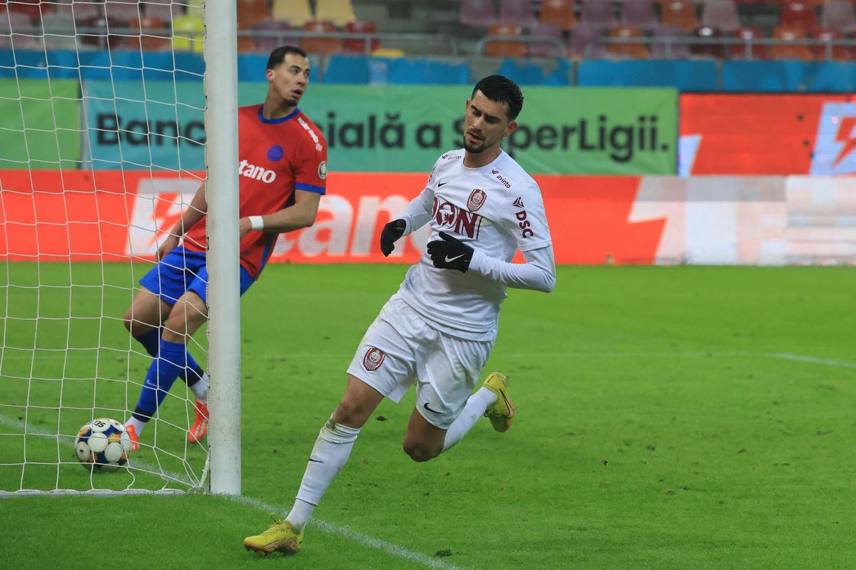 Cum a întors-o CFR Cluj pe FCSB: „scărița” care a amuțit Arena Națională