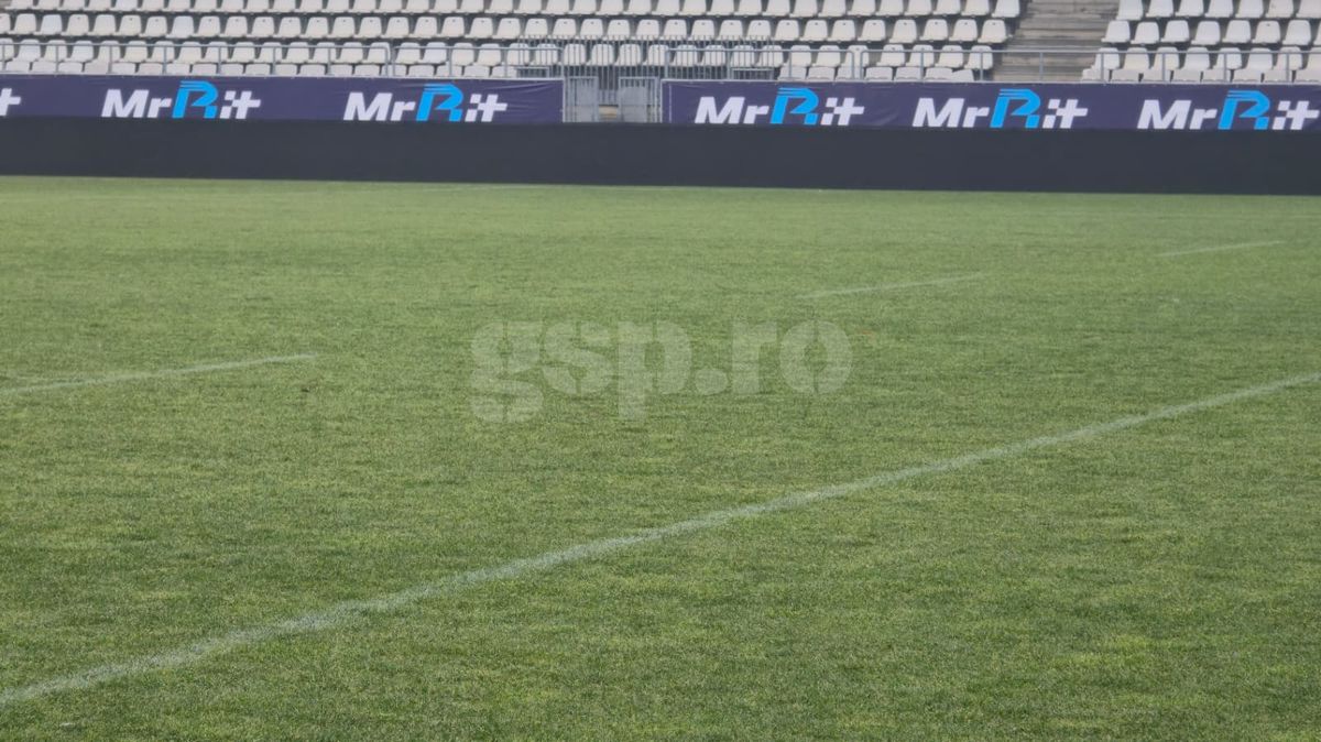 Probleme pentru „câini”? » Cum se prezintă gazonul de pe „Arcul de Triumf”, cu 4 zile înainte de Dinamo - Petrolul