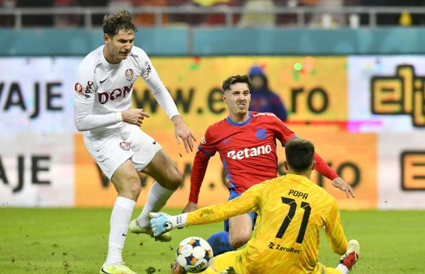 Debut de poveste în FCSB - CFR, la 3 zile după prezentare: „De asta e foarte greu în străinătate”
