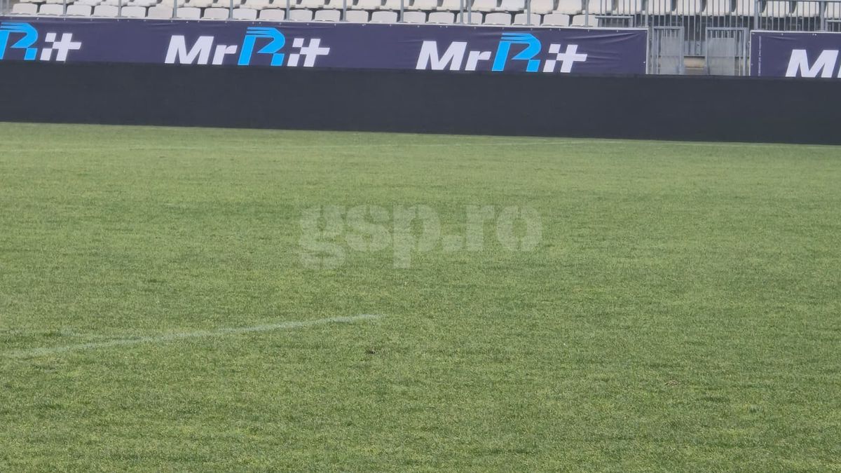 Probleme pentru „câini”? » Cum se prezintă gazonul de pe „Arcul de Triumf”, cu 4 zile înainte de Dinamo - Petrolul