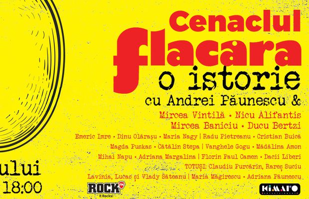 „Cenaclul Flacăra – O Istorie”: o seară de muzică, memorie și emoție, concepută de Andrei Păunescu