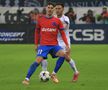 David Miculescu vs Mario Camora, în FCSB - CFR Cluj, 25 ianuarie 2026. Foto: Ionuț Iordache (GSP)