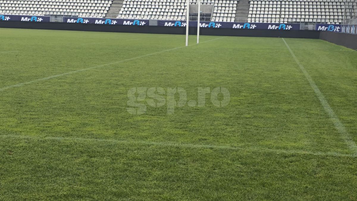 Cum arată „Arcul de Triumf”, înainte de Dinamo - Petrolul