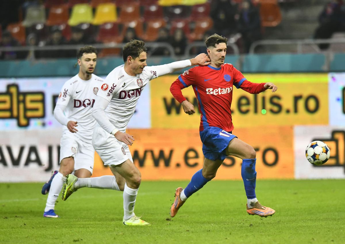 Cum a întors-o CFR Cluj pe FCSB: „scărița” care a amuțit Arena Națională