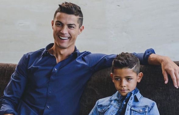 VIDEO Cristiano Ronaldo jr. calcă pe urmele tatălui! Și-a făcut cont de Instagram și a strâns un număr uriaș de urmăritori