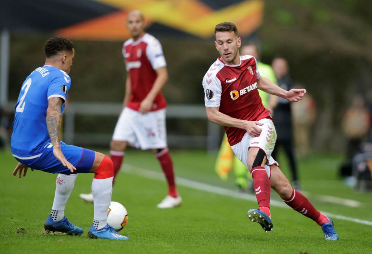 BRAGA - RANGERS 0-1 // VIDEO + FOTO » Rangers s-a calificat în optimile Europa League! Ianis Hagi, decisiv la gol