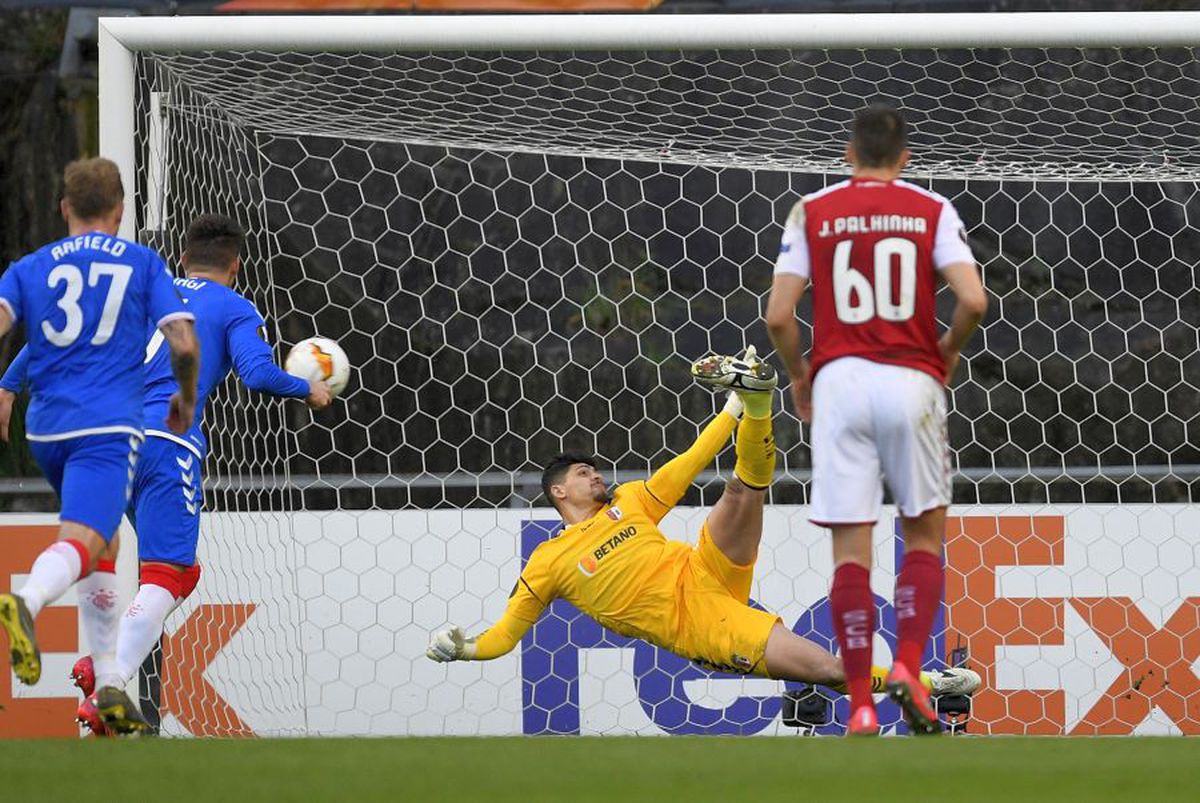 BRAGA - RANGERS 0-1 // VIDEO + FOTO » Rangers s-a calificat în optimile Europa League! Ianis Hagi, decisiv la gol