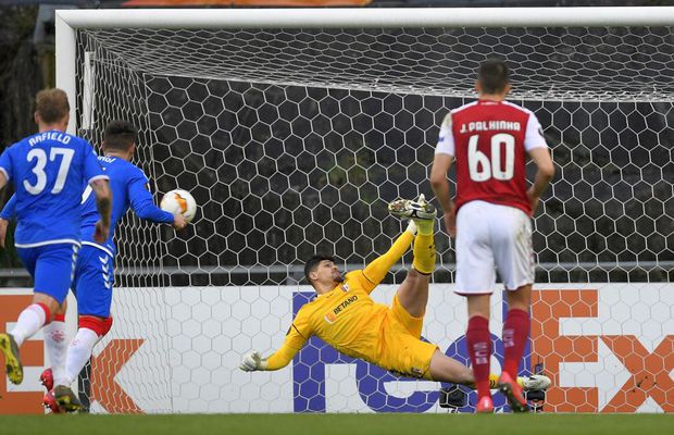 BRAGA - RANGERS 0-1 // VIDEO + FOTO » Rangers s-a calificat în optimile Europa League! Ianis Hagi, decisiv la gol