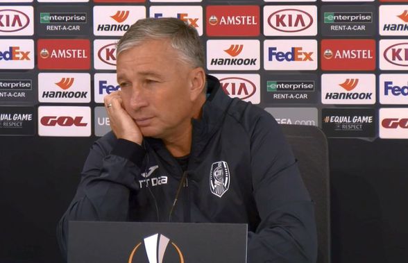 SEVILLA - CFR CLUJ // VIDEO Spaniolii nu s-au abținut! L-au întrebat pe Dan Petrescu despre declarația lui Becali: „Atât pot să spun!”