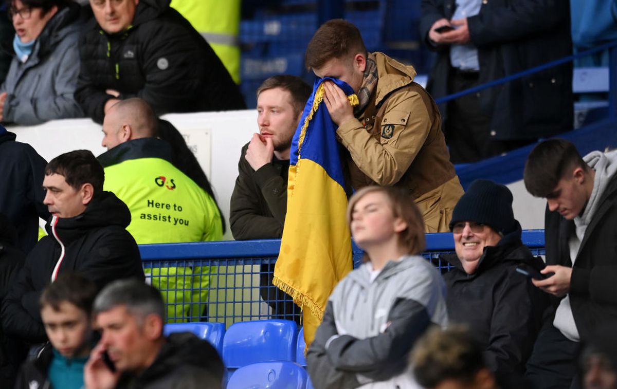 Everton - Manchester City, sprijin Ucraina / FOTO: GettyImages