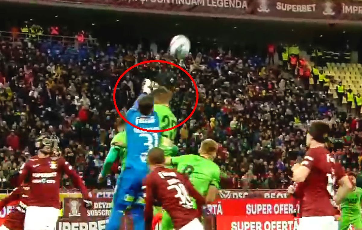 Dinamo a cerut penalty în minutul 32 al meciului cu Rapid! Ce arată reluările