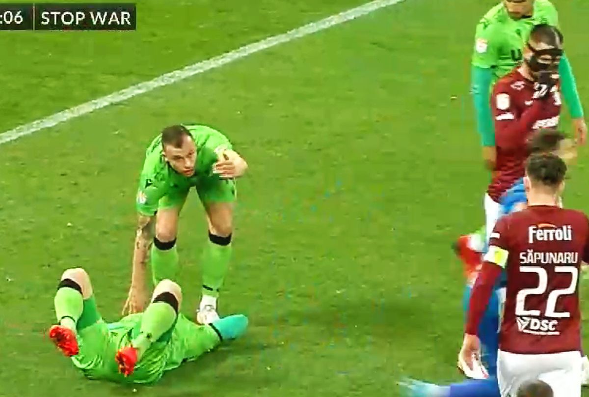 Dinamo a cerut penalty în minutul 32 al meciului cu Rapid! Ce arată reluările