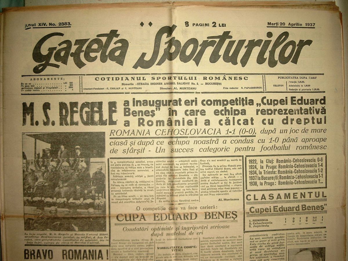 110 ani de la nașterea lui Bodola » Povestea transferului faraonic de la Oradea la Venus și un interviu fascinant cu cel mai mare atacant al anilor '30-'40