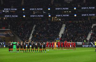 Mesaj direct către Vladimir Putin la meciul dintre Eintracht și Bayern Munchen » Ce a apărut pe toate ecranele arenei