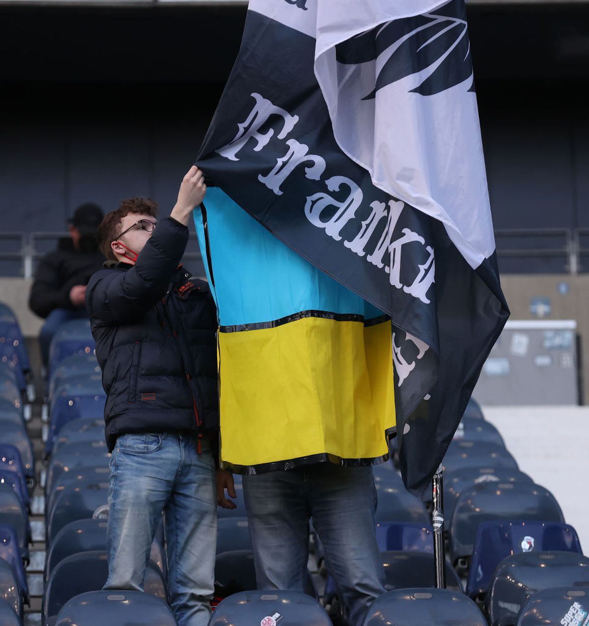 Eintracht - Bayern, mesaj pentru Putin
