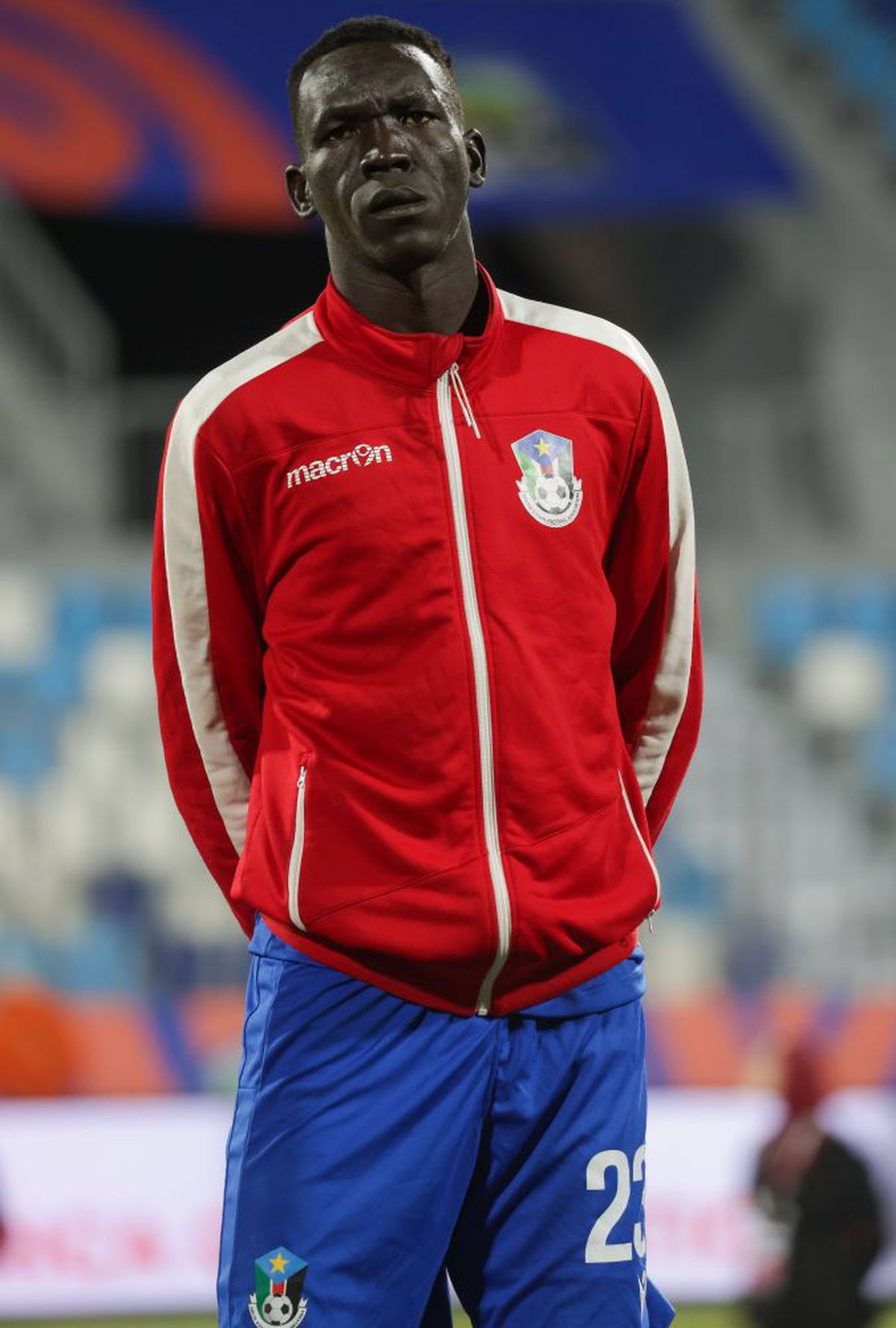 Godwill Yogusuk, portarul naționalei U20 a Sudanului de Sud