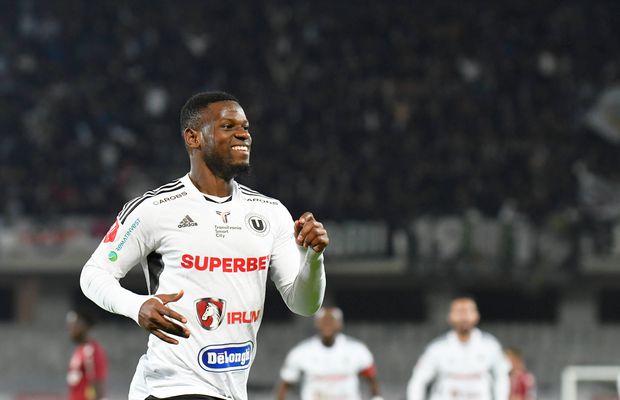 Thiam e noua vedetă la U Cluj: a fost MVP și cu Botoșani, are 4 goluri în ultimele trei meciuri