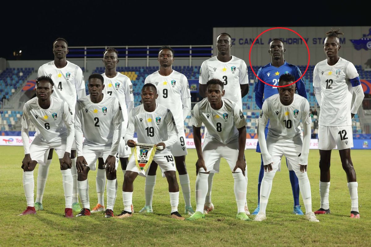 Godwill Yogusuk, portarul naționalei U20 a Sudanului de Sud