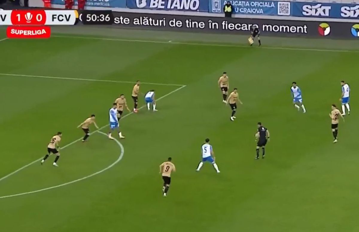 Anzor și Bancu, gafe de cascadorii râsului în Universitatea Craiova - FC Voluntari