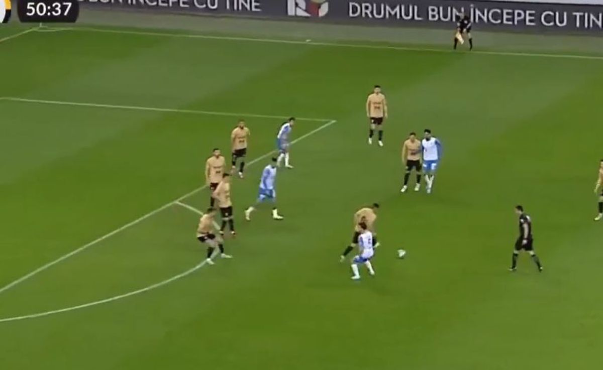 Anzor și Bancu, gafe de cascadorii râsului în Universitatea Craiova - FC Voluntari