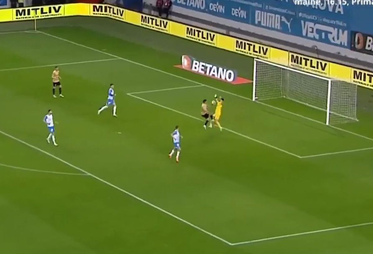 Anzor și Bancu, gafe de cascadorii râsului în Universitatea Craiova - FC Voluntari