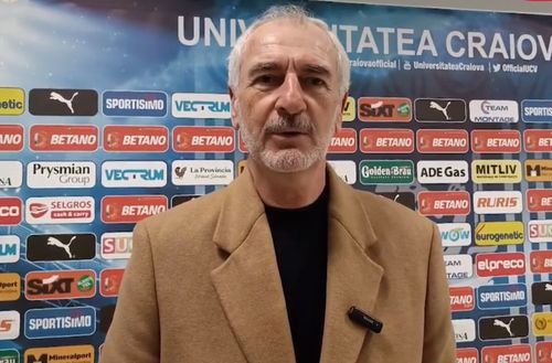 Silviu Lung (67 de ani) speră ca Universitatea Craiova să obțină o clasare pe podium la finalul sezonului.