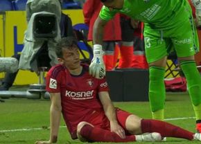A leșinat pe bancă! Accident grav pentru un golgheter din La Liga. Care e starea fostului coleg al unui „tricolor”