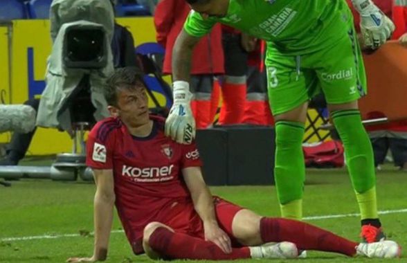 A leșinat pe bancă! Accident grav pentru un golgheter din La Liga. Care e starea fostului coleg al unui „tricolor”