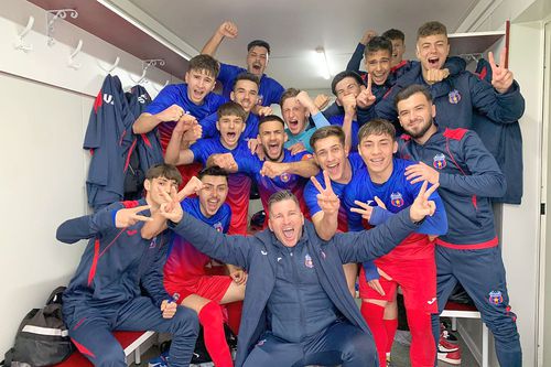 Juniorii de la CSA Steaua țin steagul sus în Cupă. Sursă foto: facebook.com/CSASTEAUA