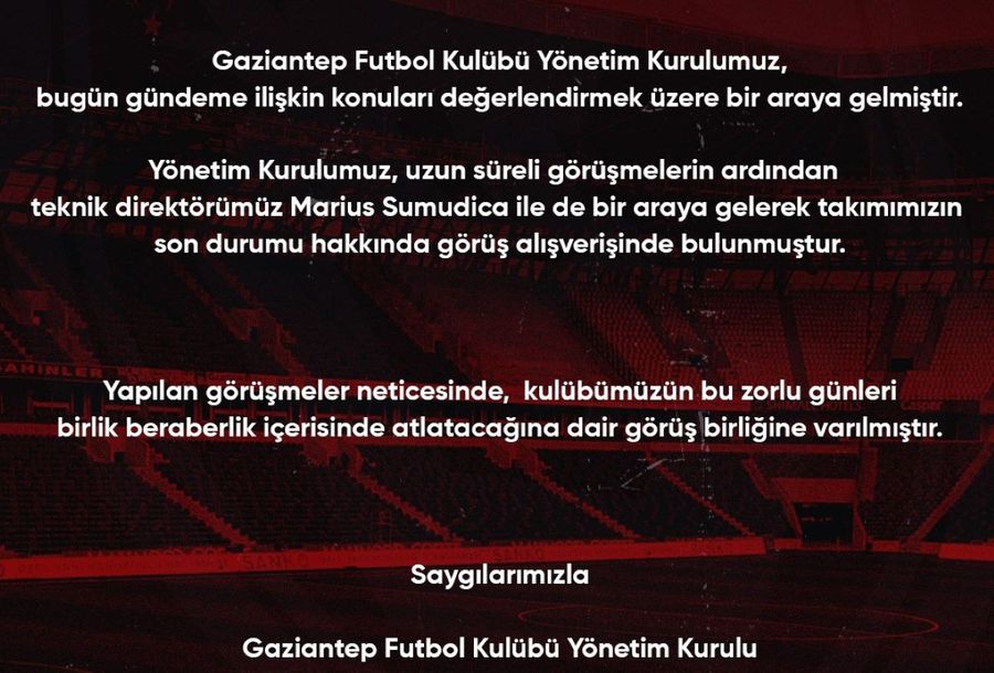 Răsturnare de situație în cazul lui Marius Șumudică: reacția antrenorului + comunicatul oficial al clubului