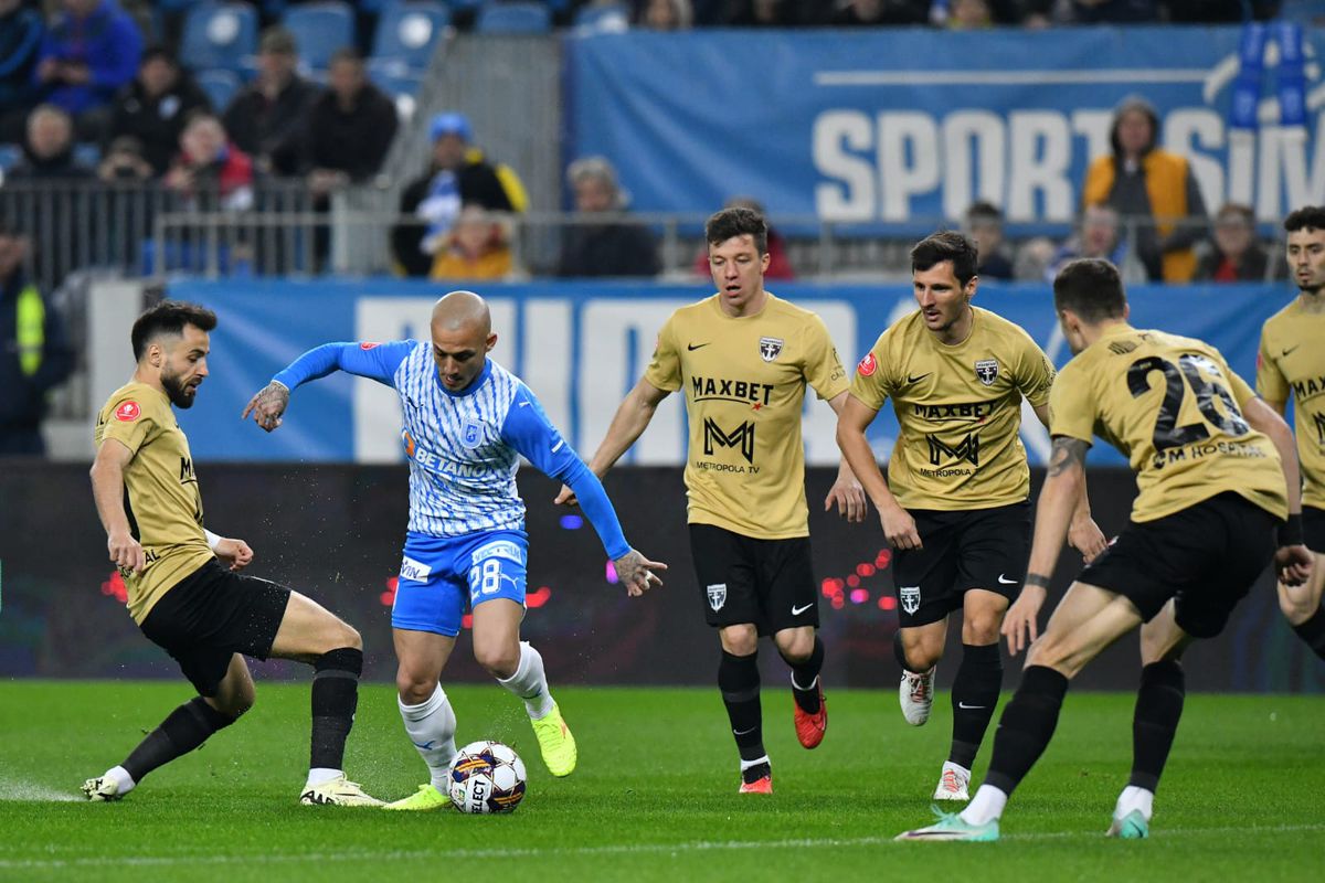 Universitatea Craiova o învinge pe FC Voluntari, într-un meci haotic: Bancu și „centralul” Cojocaru s-au întrecut în gafe! Penalty-nepenalty la ultima fază » Clasamentul ACUM