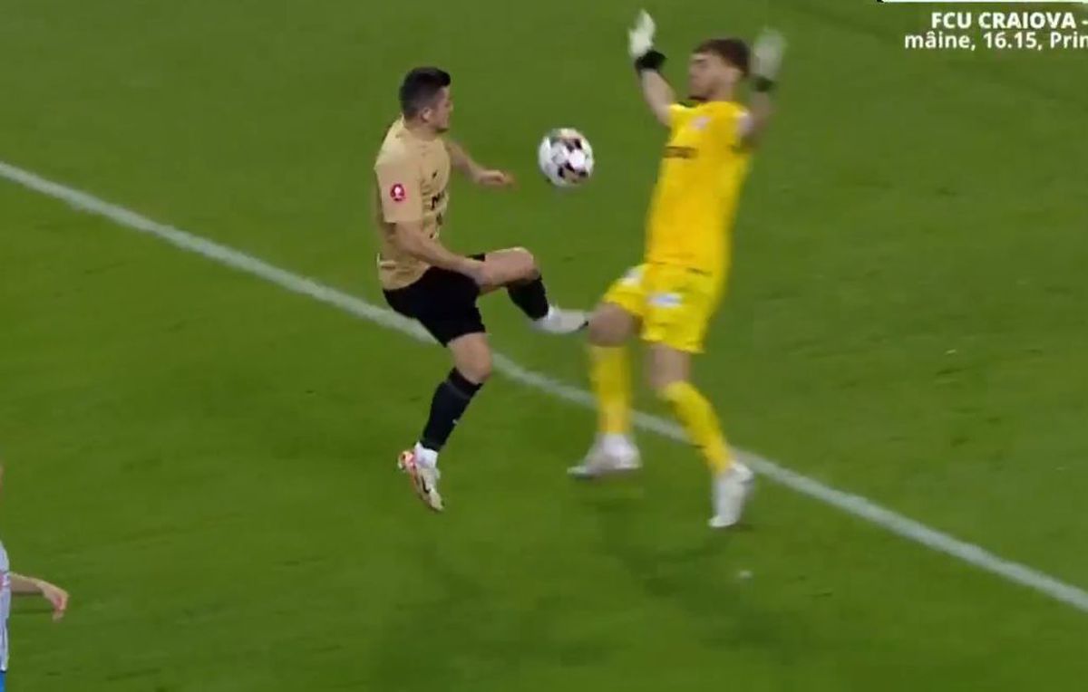 Anzor și Bancu, gafe de cascadorii râsului în Universitatea Craiova - FC Voluntari