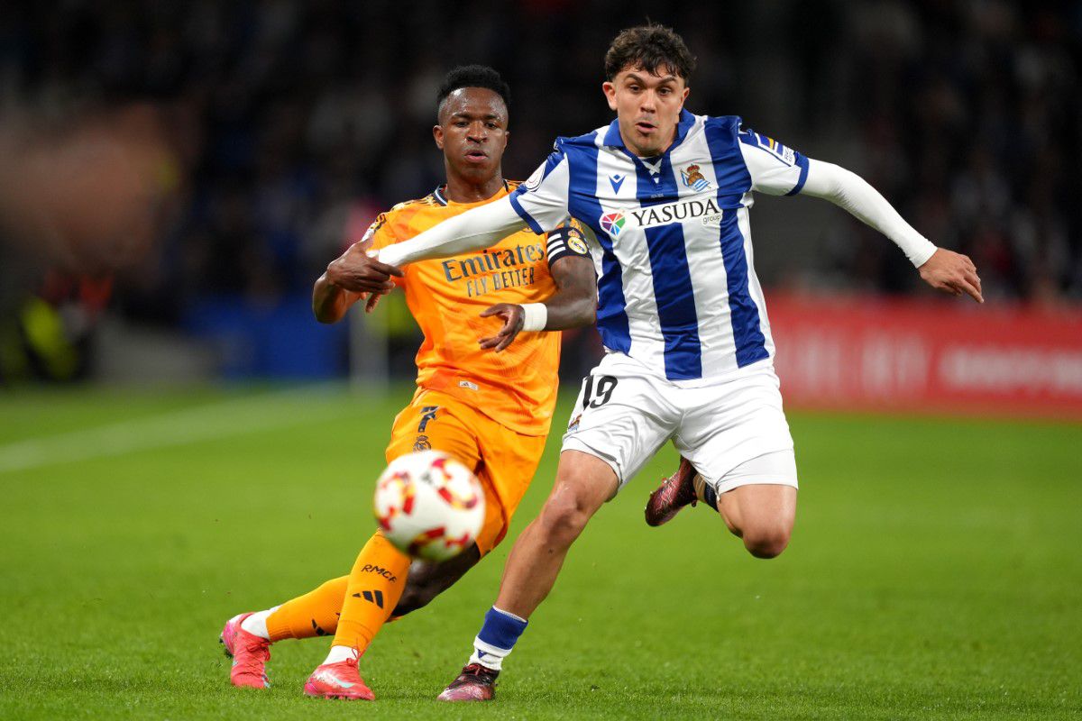 Real Sociedad - Real Madrid 0-1 » Avantaj blanco! Endrick duce Madridul cu un picior în finala Cupei