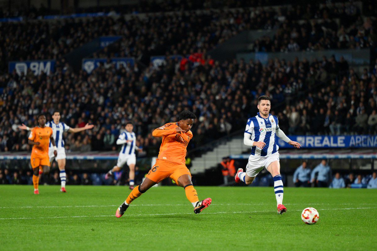 Real Sociedad - Real Madrid 0-1 » Avantaj blanco! Endrick duce Madridul cu un picior în finala Cupei
