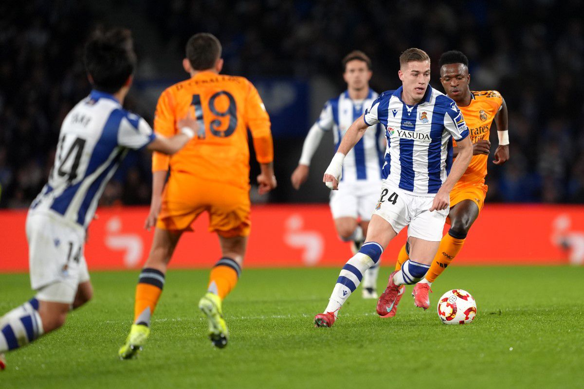 Real Sociedad - Real Madrid 0-1 » Avantaj blanco! Endrick duce Madridul cu un picior în finala Cupei