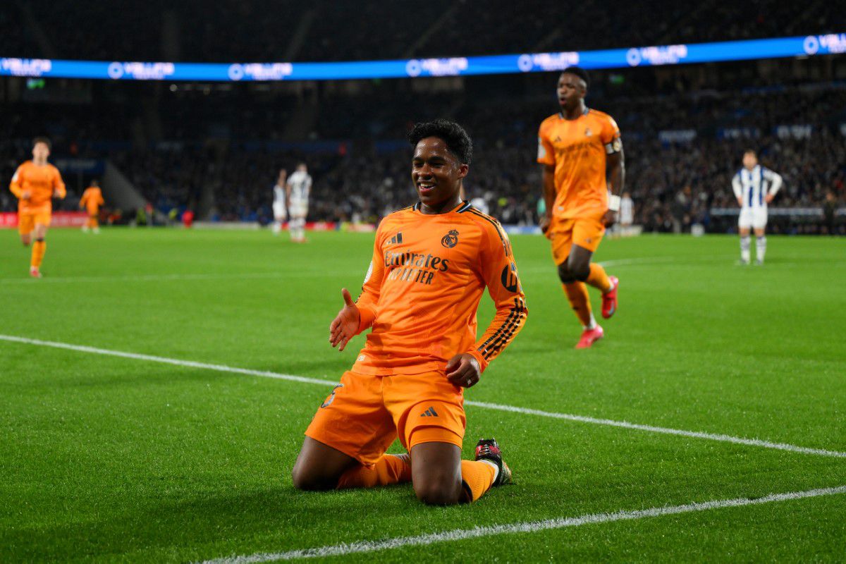 Real Sociedad - Real Madrid 0-1 » Avantaj blanco! Endrick duce Madridul cu un picior în finala Cupei