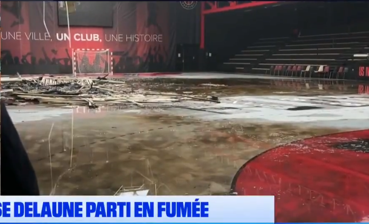 Sala legendarei echipe de handbal a luat foc: „Suntem în stare de șoc. Totul e distrus!” » Imaginile dezastrului