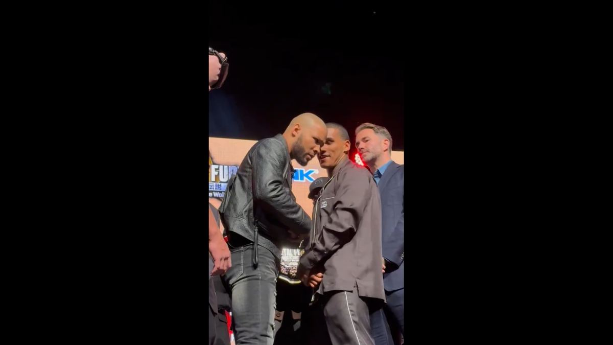 Chris Eubank Jr i-a spart un ou în față lui Conor Benn
