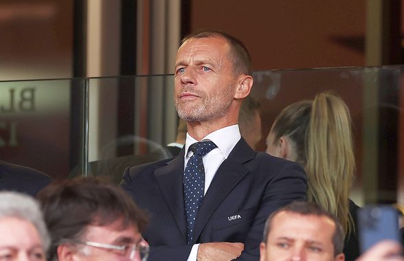 L-au taxat pe Ceferin » Una a zis și alta a făcut șeful UEFA la Europeanul feminin