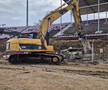 A început demolarea stadionului „Dan Păltinișanu”