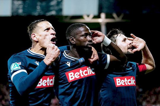Dunkerque s-a impus pe terenul lui Brest // foto: Instagram