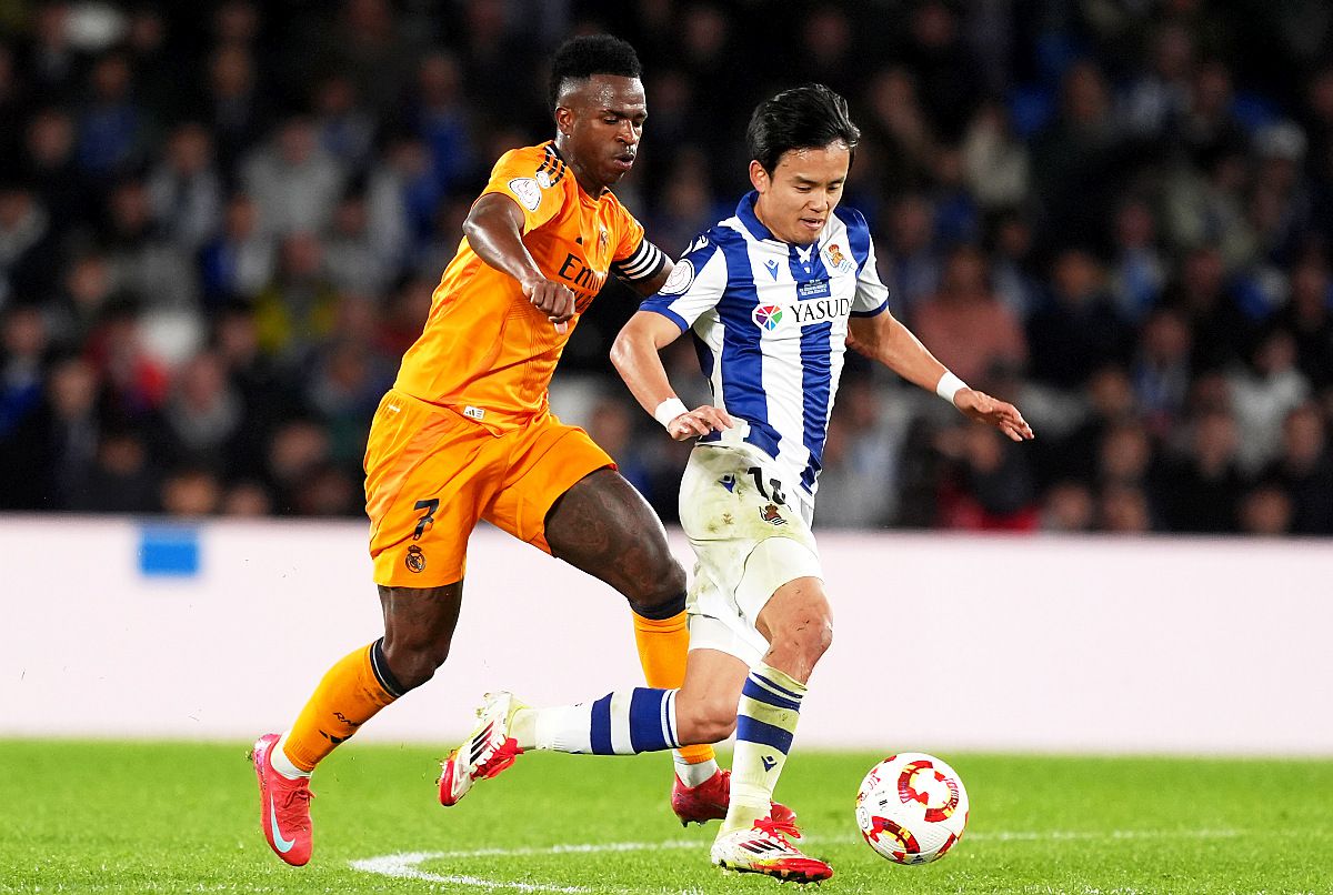 Real Sociedad - Real Madrid 0-1 » Avantaj blanco! Endrick duce Madridul cu un picior în finala Cupei